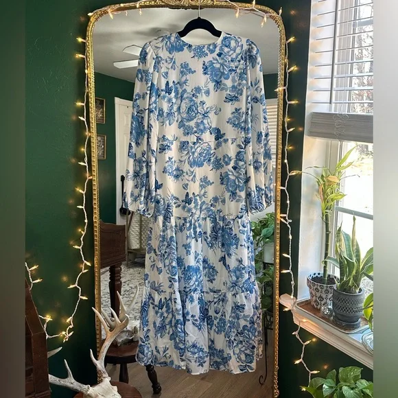 The Drop Azure Blue Dress - Picture 4 of 11